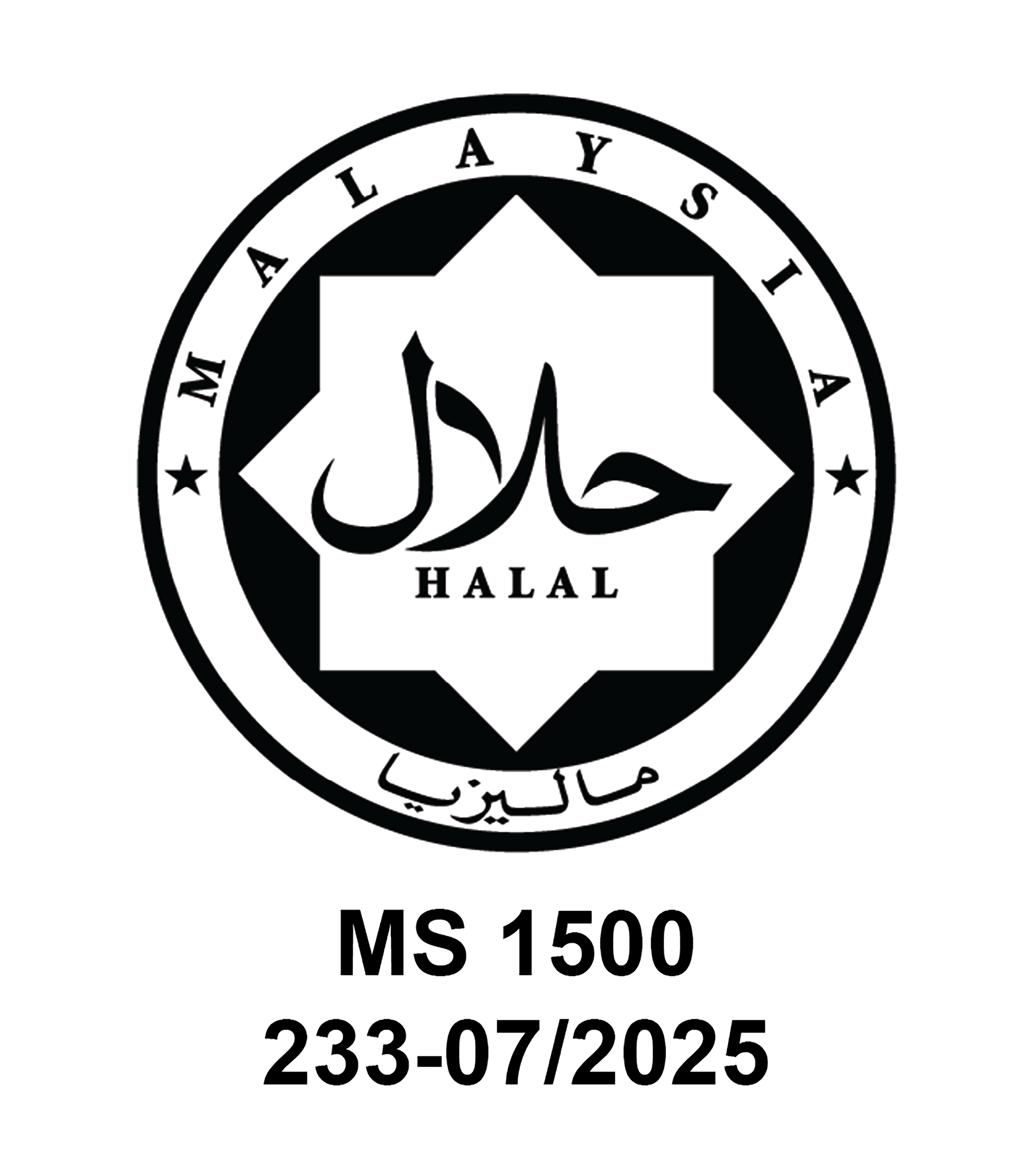 Halal Certification MS 1500